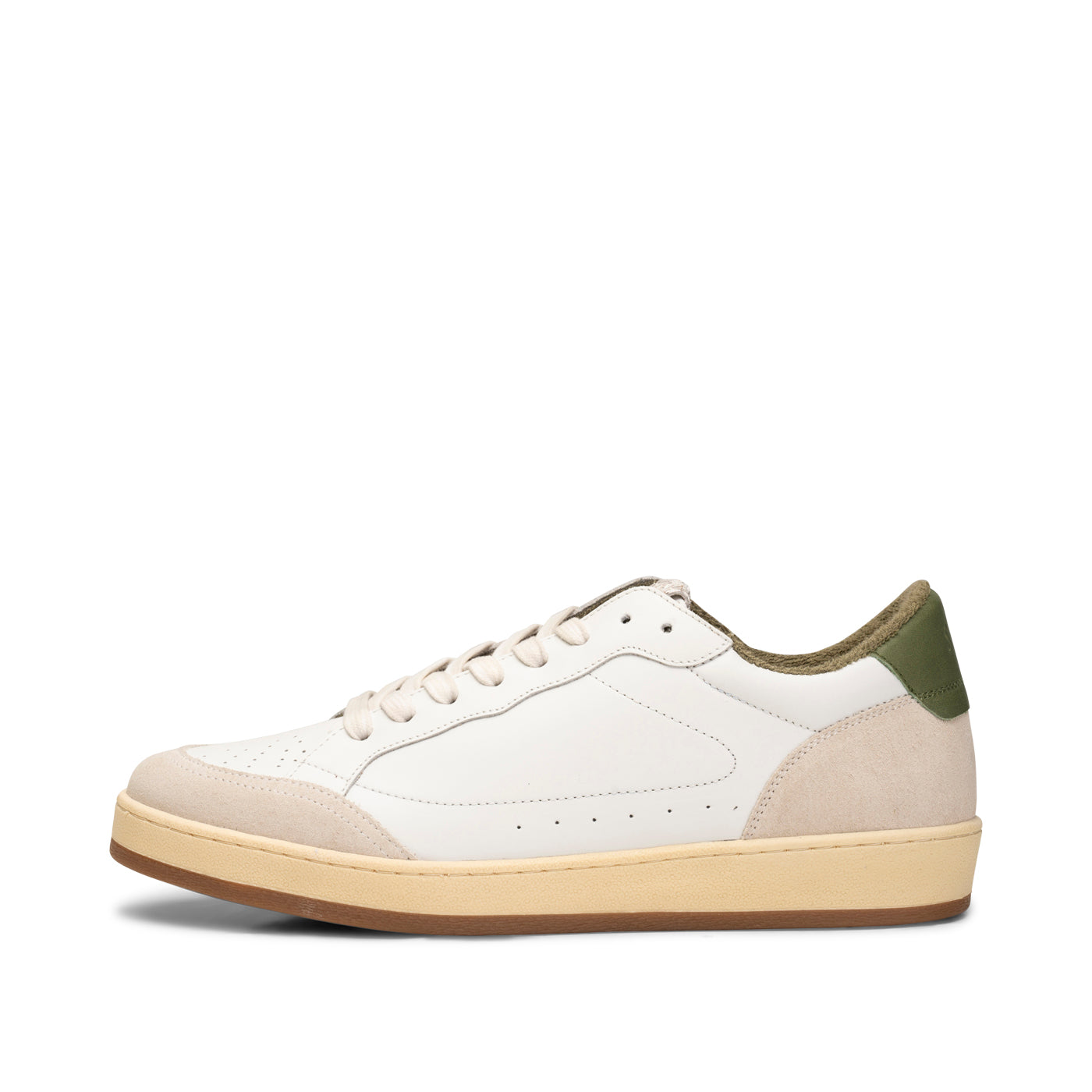 green leather nikes