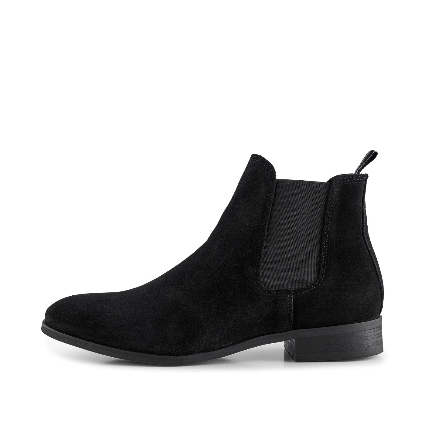 Dev chelsea boot suede BLACK