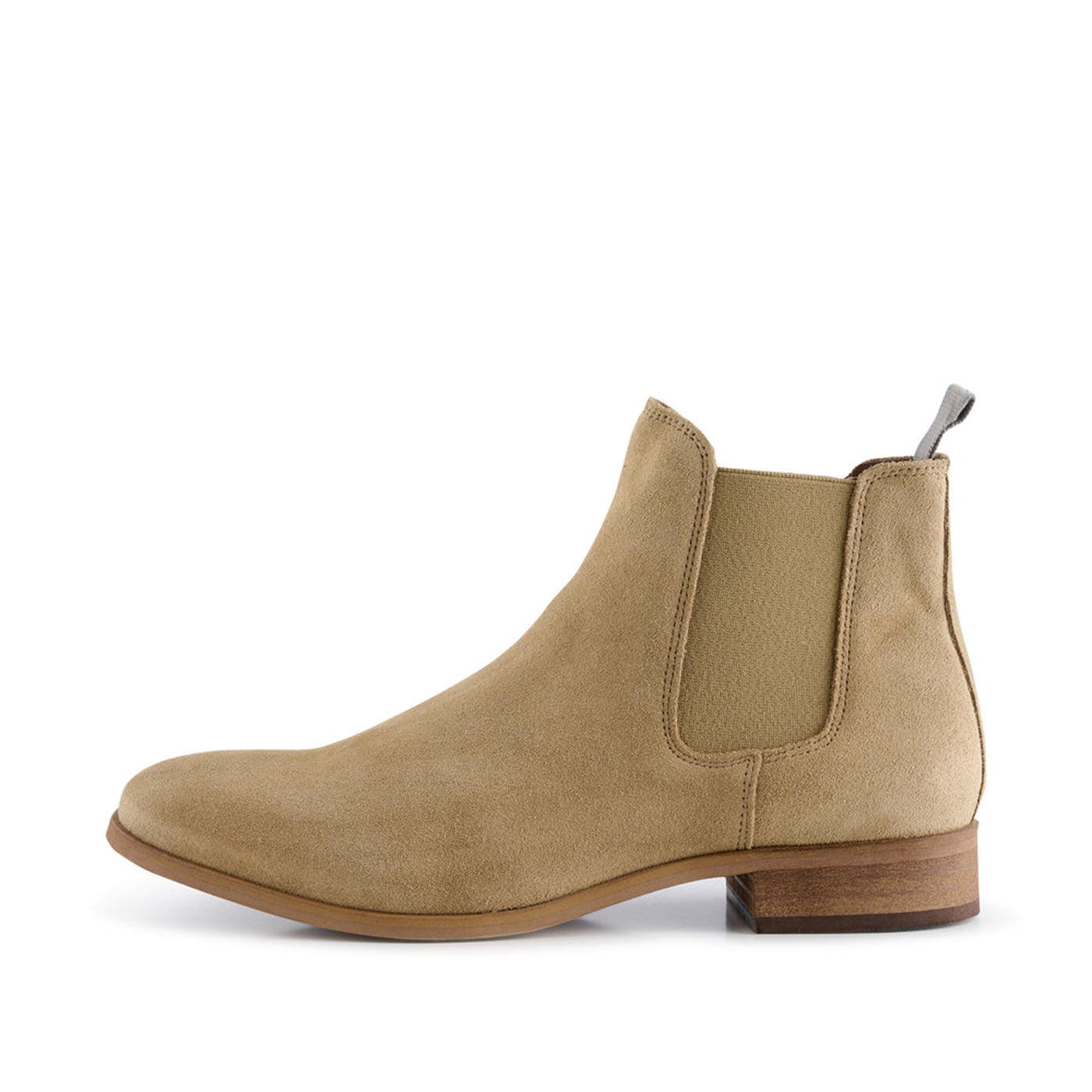 Shoe The Bear Dev Chelsea Boot in Sand II Suede