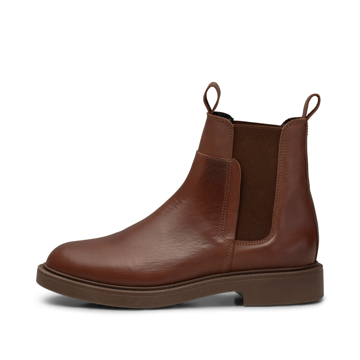 Thyra chelsea boot leather CHESTNUT BROWN