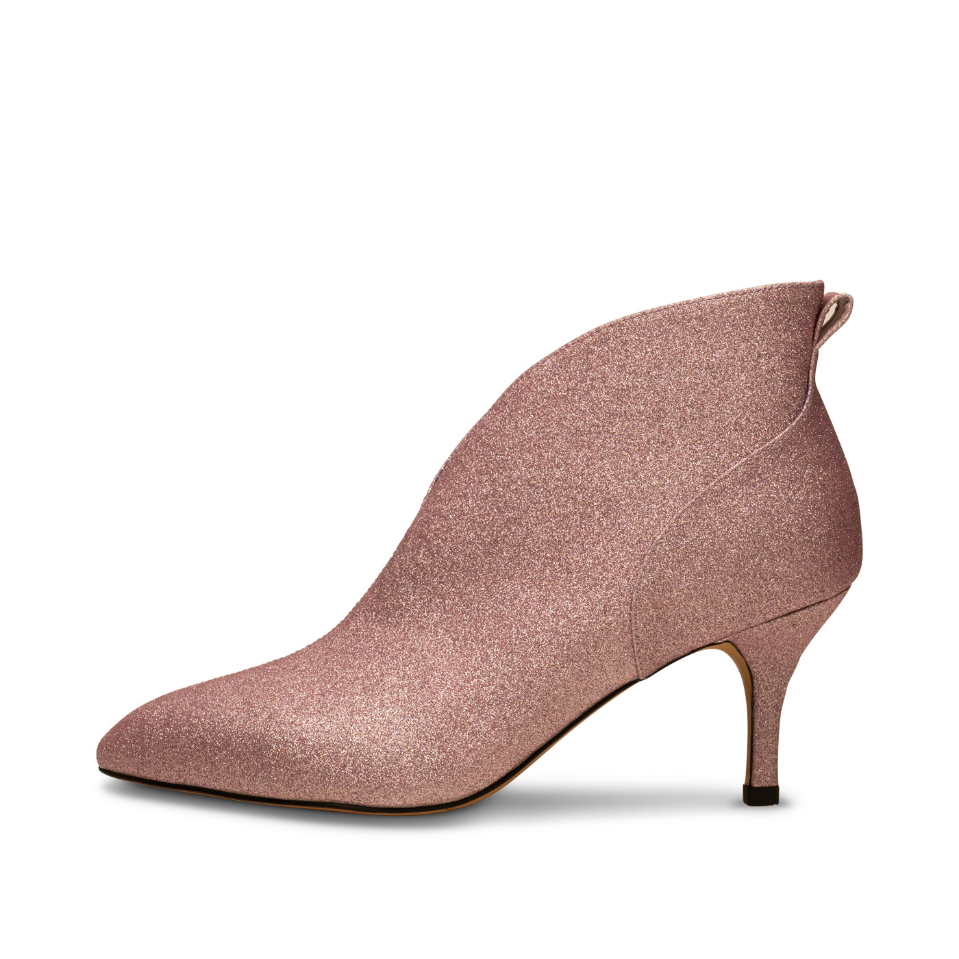 Glitter sale heel boots