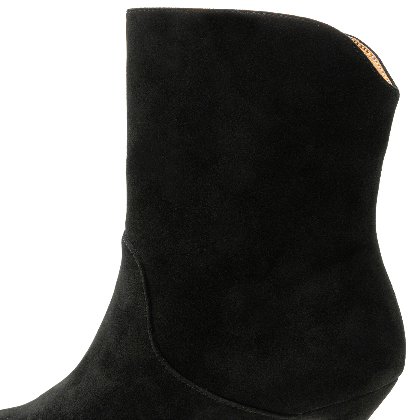 SHOE THE BEAR WOMENS Amia bootie suede Heels 110 BLACK