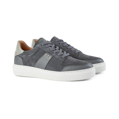 SHOE THE BEAR MENS Aren Court Sneakers Sneakers 140 GREY