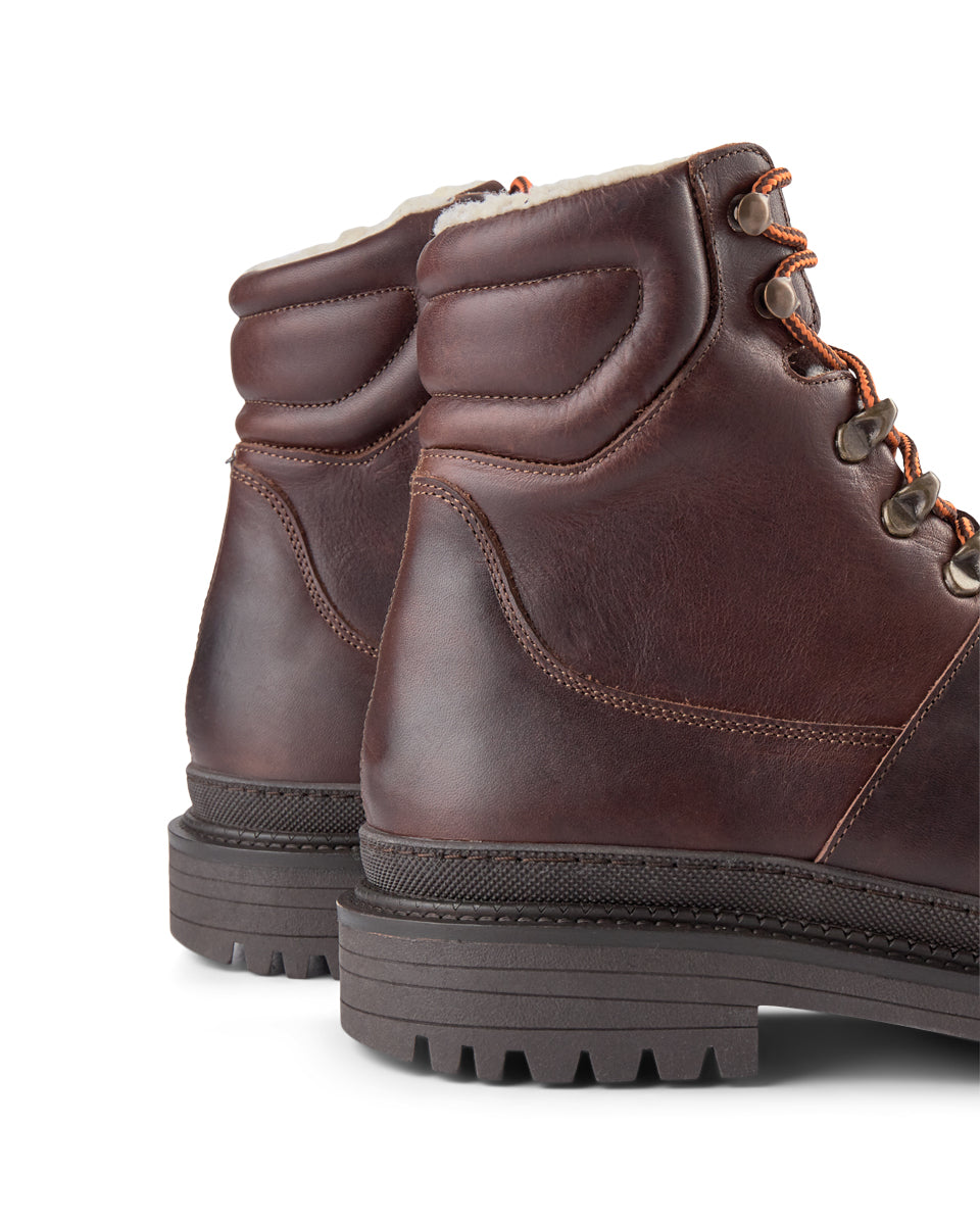 SHOE THE BEAR MENS Arvid boot leather Boots 130 BROWN