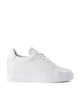 SHOE THE BEAR WOMENS Ava Grain Sneakers Sneakers 120 WHITE