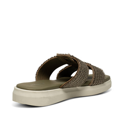 SHOE THE BEAR WOMENS Brenna jute Sandals 306 Dusty Olive