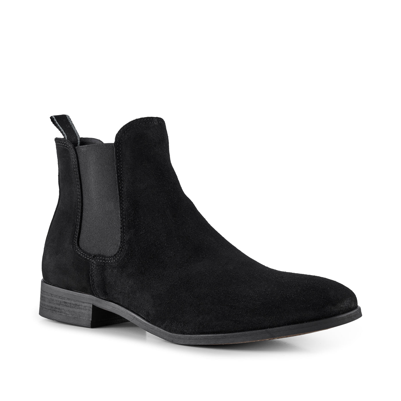 Shoe The Bear Dev Chelsea Boot in Black Suede