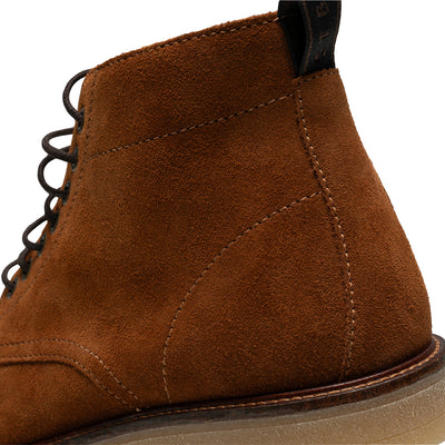 SHOE THE BEAR MENS Kip apron boot suede water repellent Boots 135 TAN