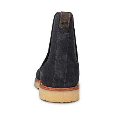 SHOE THE BEAR MENS Kip chelsea boot suede Boots 009 Dark Navy