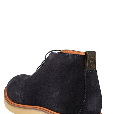 SHOE THE BEAR MENS Kip desert boot suede Boots 009 Dark Navy