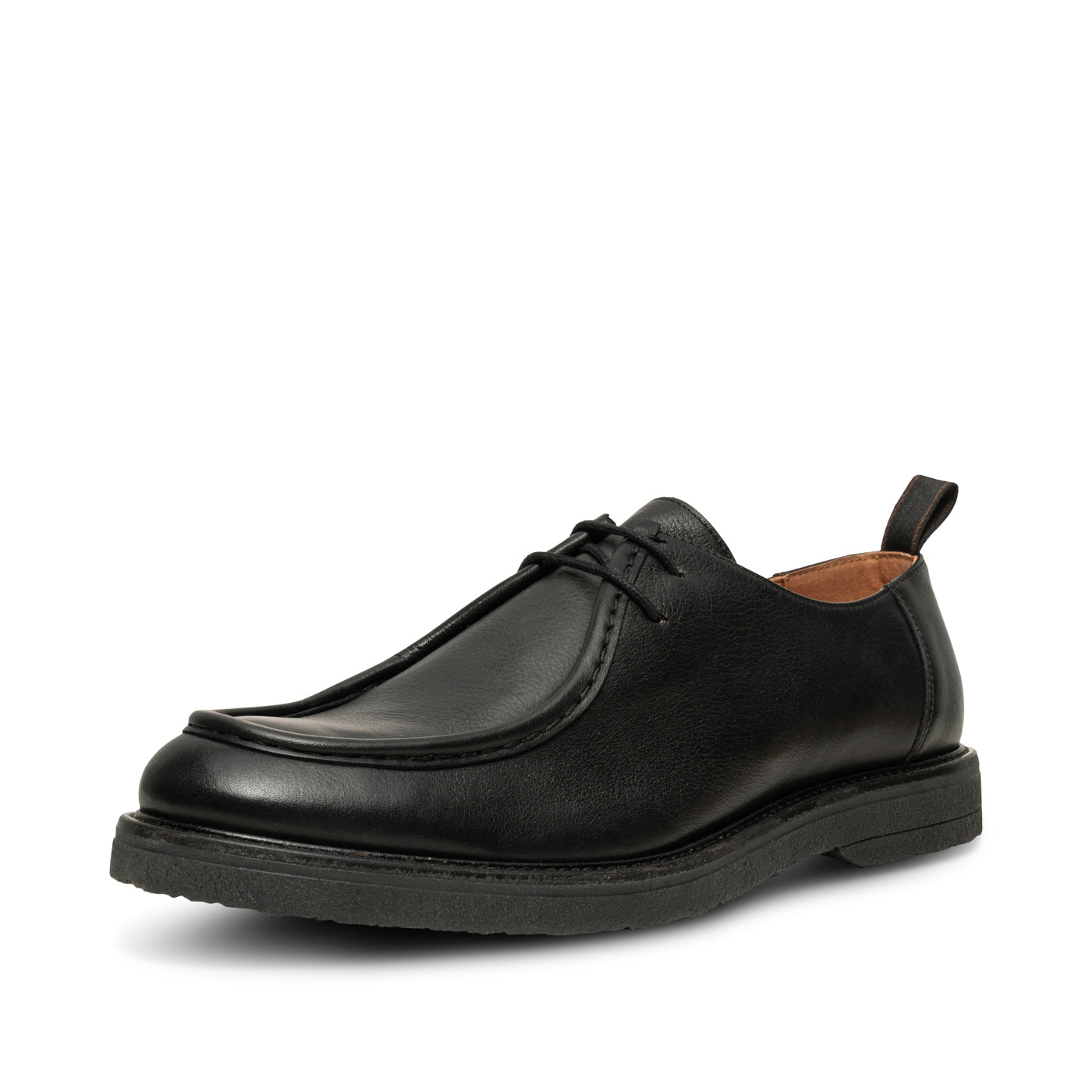 SHOE THE BEAR MENS Kip wallabee leather Shoes 110 BLACK