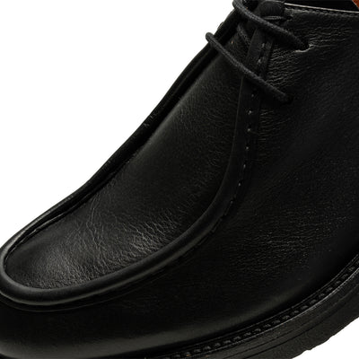 SHOE THE BEAR MENS Kip wallabee leather Shoes 110 BLACK