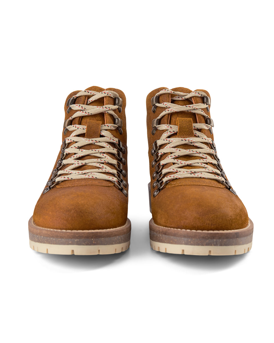SHOE THE BEAR MENS Lawrence Suede Hiking Boot Boots 135 TAN