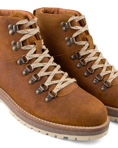 SHOE THE BEAR MENS Lawrence Suede Hiking Boot Boots 135 TAN