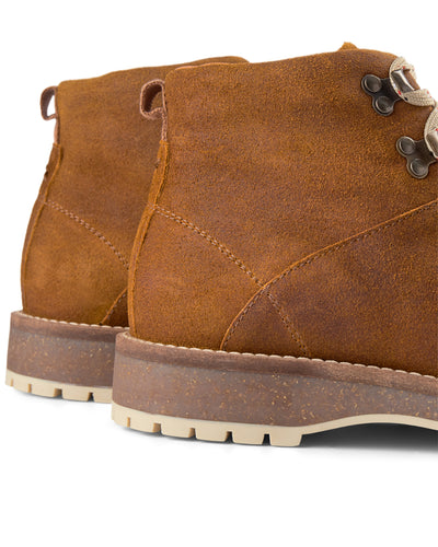 SHOE THE BEAR MENS Lawrence Suede Hiking Boot Boots 135 TAN