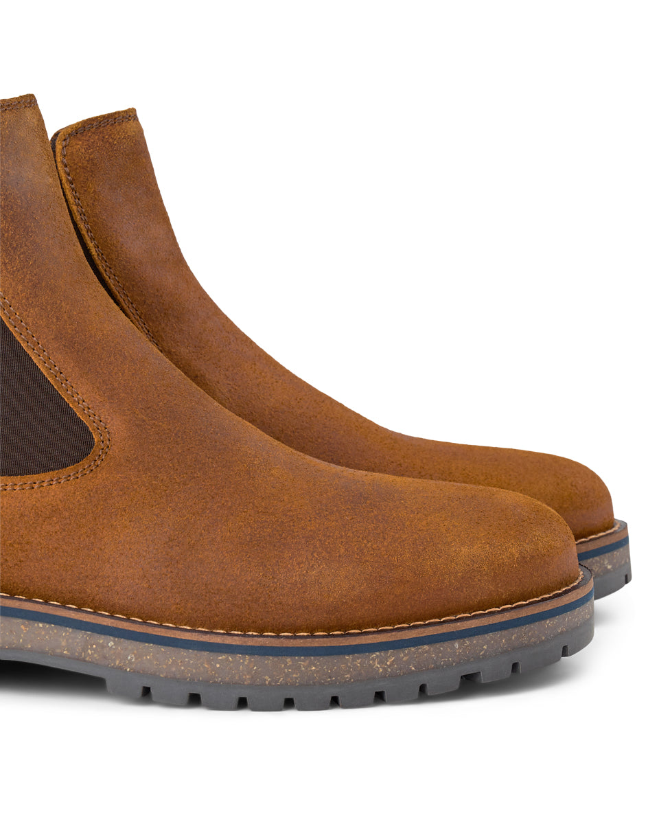 SHOE THE BEAR MENS Levan Suede Chelsea Boot Chelsea Boots 135 TAN