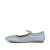 SHOE THE BEAR WOMENS Maya patent ballerina Ballerina 104 ICE BLUE