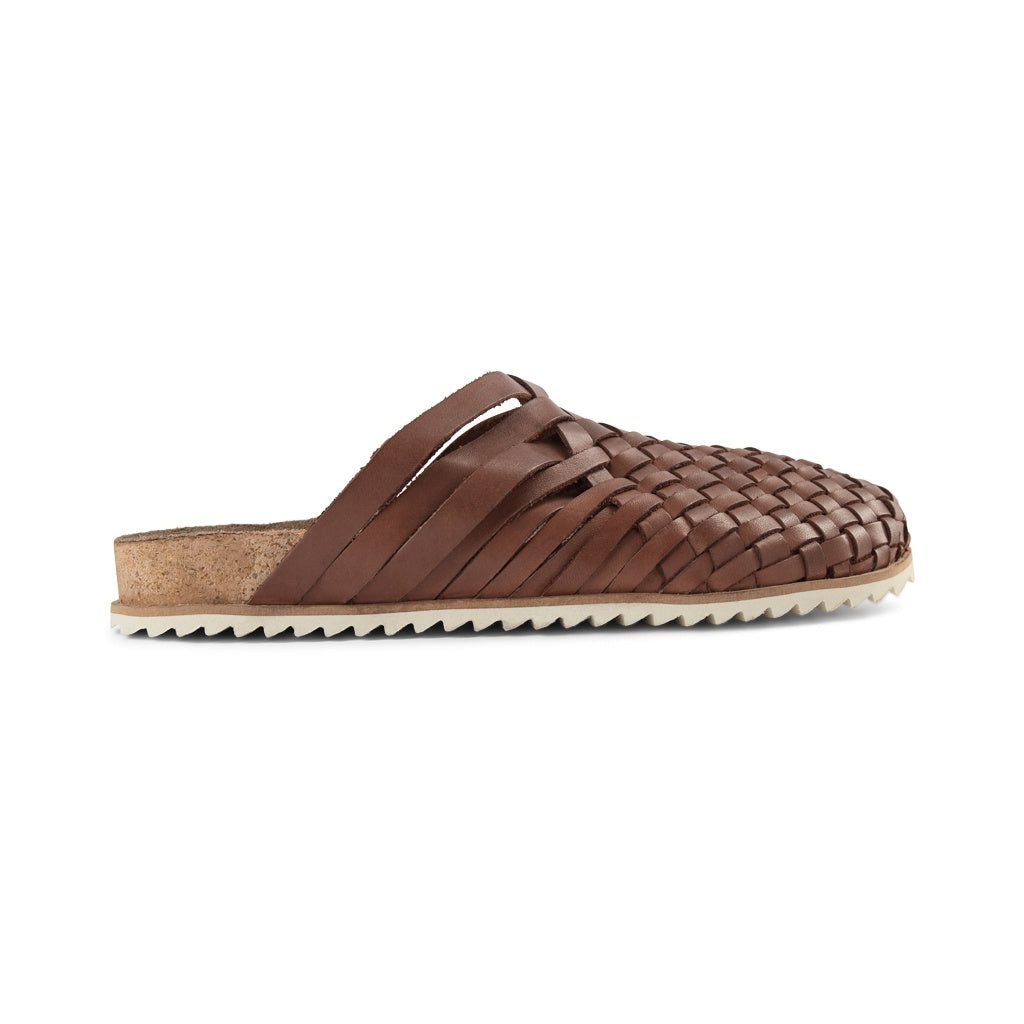 SHOE THE BEAR MENS Pablo Slipper Flat Sandals 130 BROWN