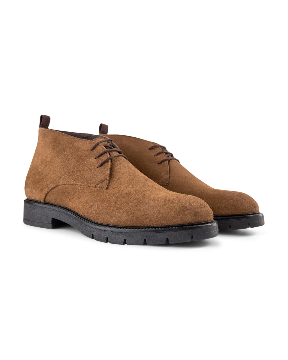 SHOE THE BEAR MENS Ravn Suede Chukka Boot Chukka Boots 135 TOBACCO