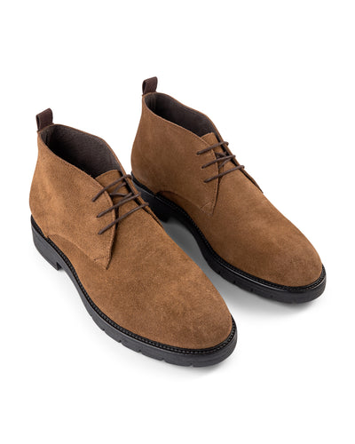 SHOE THE BEAR MENS Ravn Suede Chukka Boot Chukka Boots 135 TOBACCO