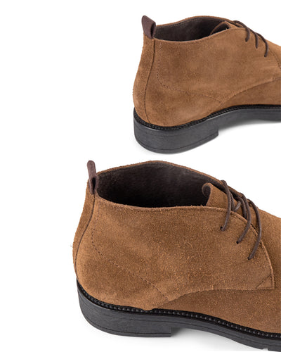 SHOE THE BEAR MENS Ravn Suede Chukka Boot Chukka Boots 135 TOBACCO
