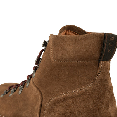 SHOE THE BEAR MENS Rosco Boot Water Repellent Suede Boots 052 Tan