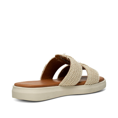 SHOE THE BEAR WOMENS Brenna jute Sandals 127 OFF WHITE