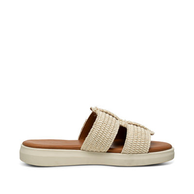 SHOE THE BEAR WOMENS Brenna jute Sandals 127 OFF WHITE