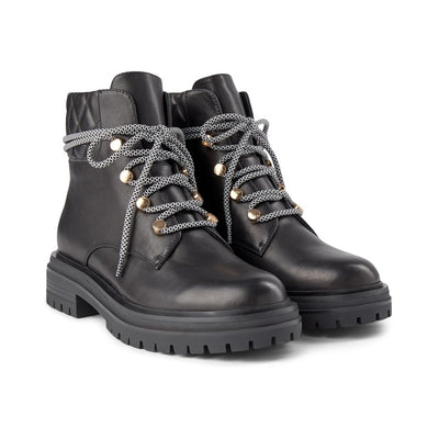 SHOE THE BEAR WOMENS STB-FRANKA LACE L Boots 110 BLACK