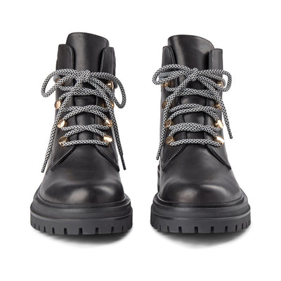 SHOE THE BEAR WOMENS STB-FRANKA LACE L Boots 110 BLACK