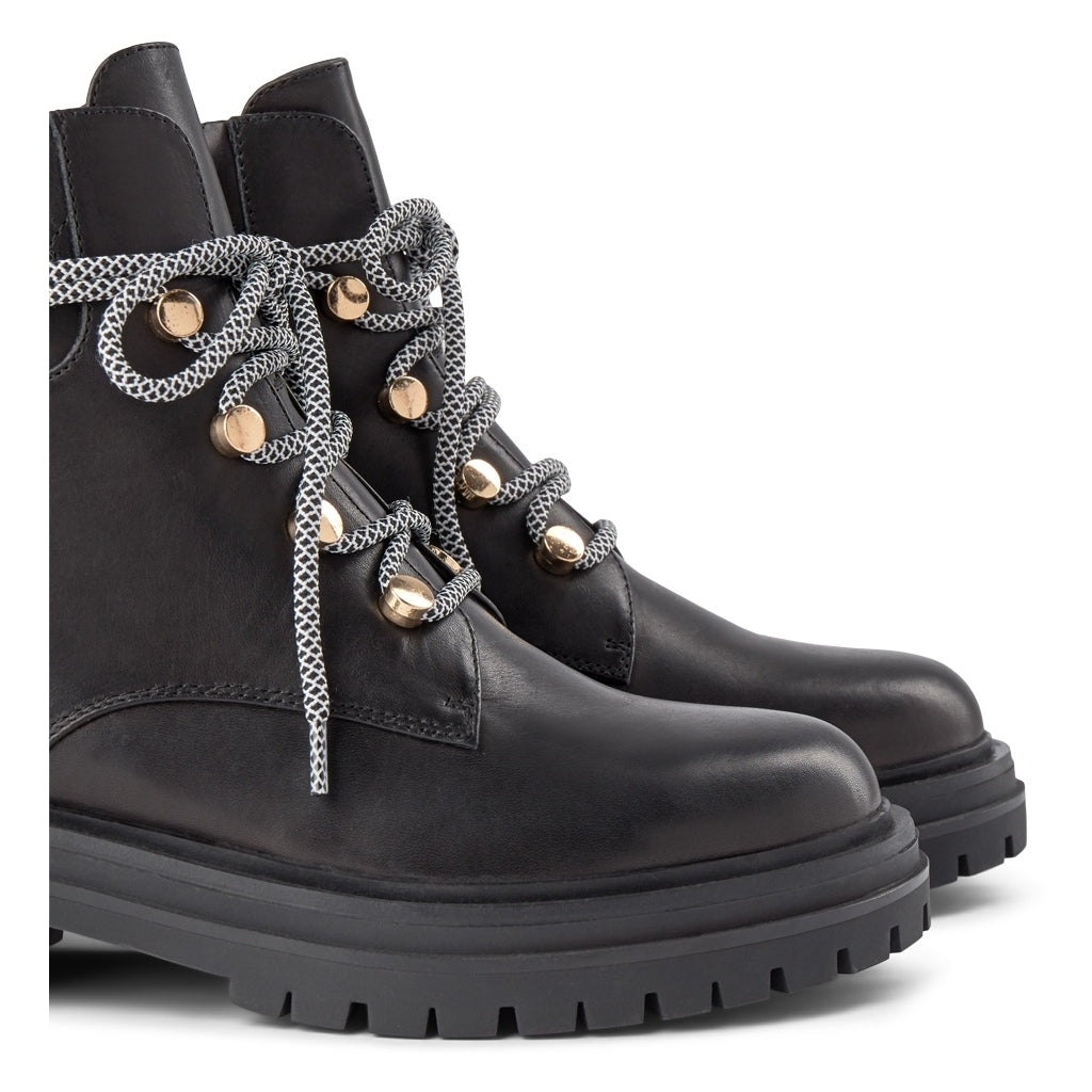 SHOE THE BEAR WOMENS STB-FRANKA LACE L Boots 110 BLACK