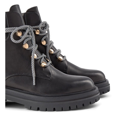 SHOE THE BEAR WOMENS STB-FRANKA LACE L Boots 110 BLACK