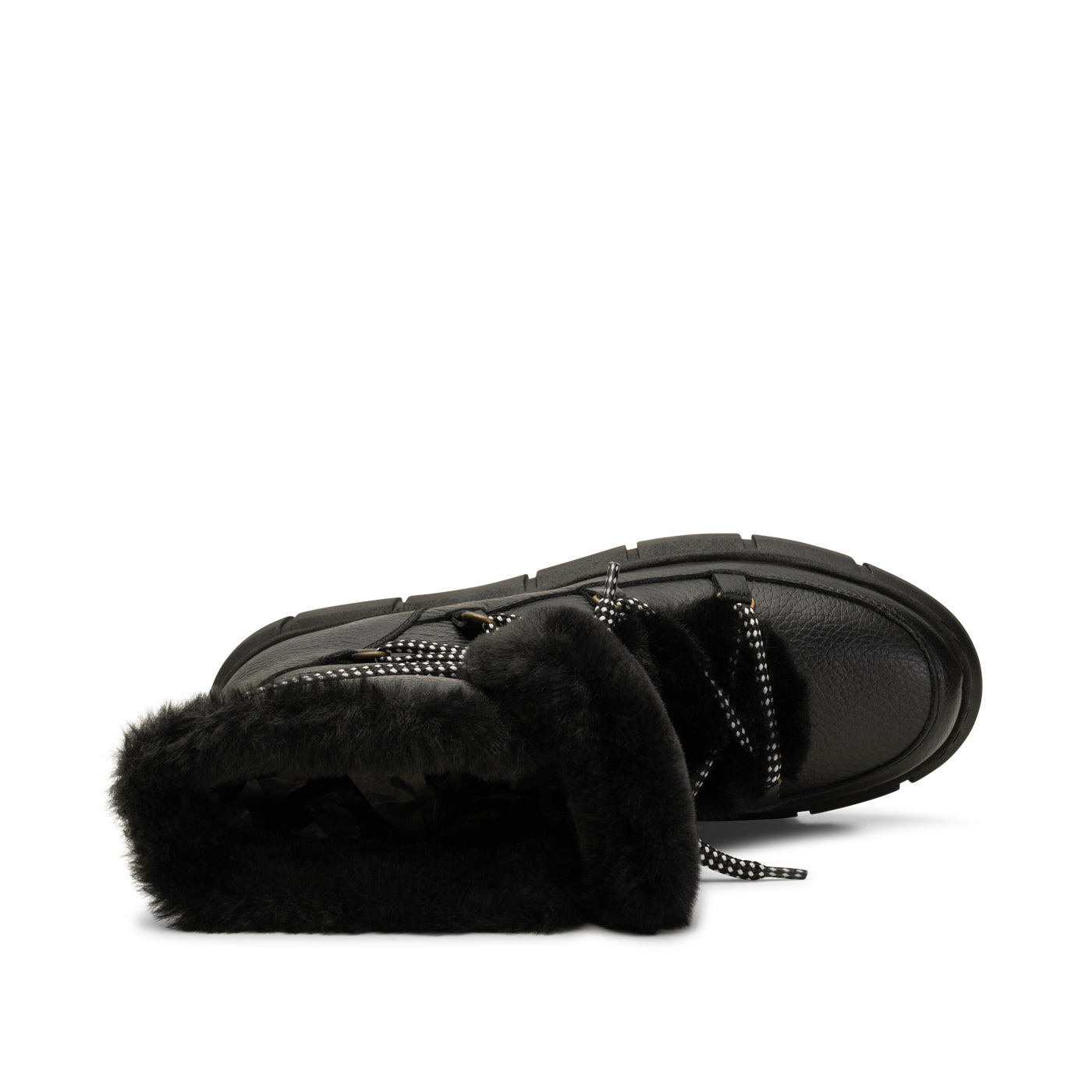 SHOE THE BEAR WOMENS Tove Winterboot Leather Boots 110 BLACK