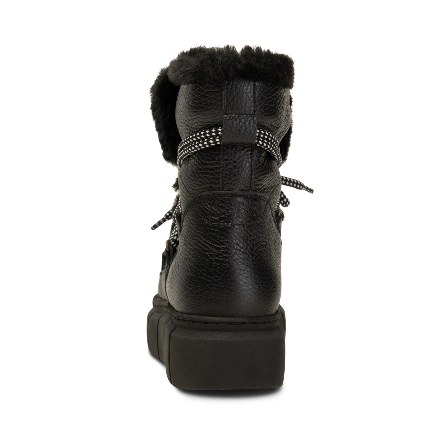 SHOE THE BEAR WOMENS Tove Winterboot Leather Boots 110 BLACK