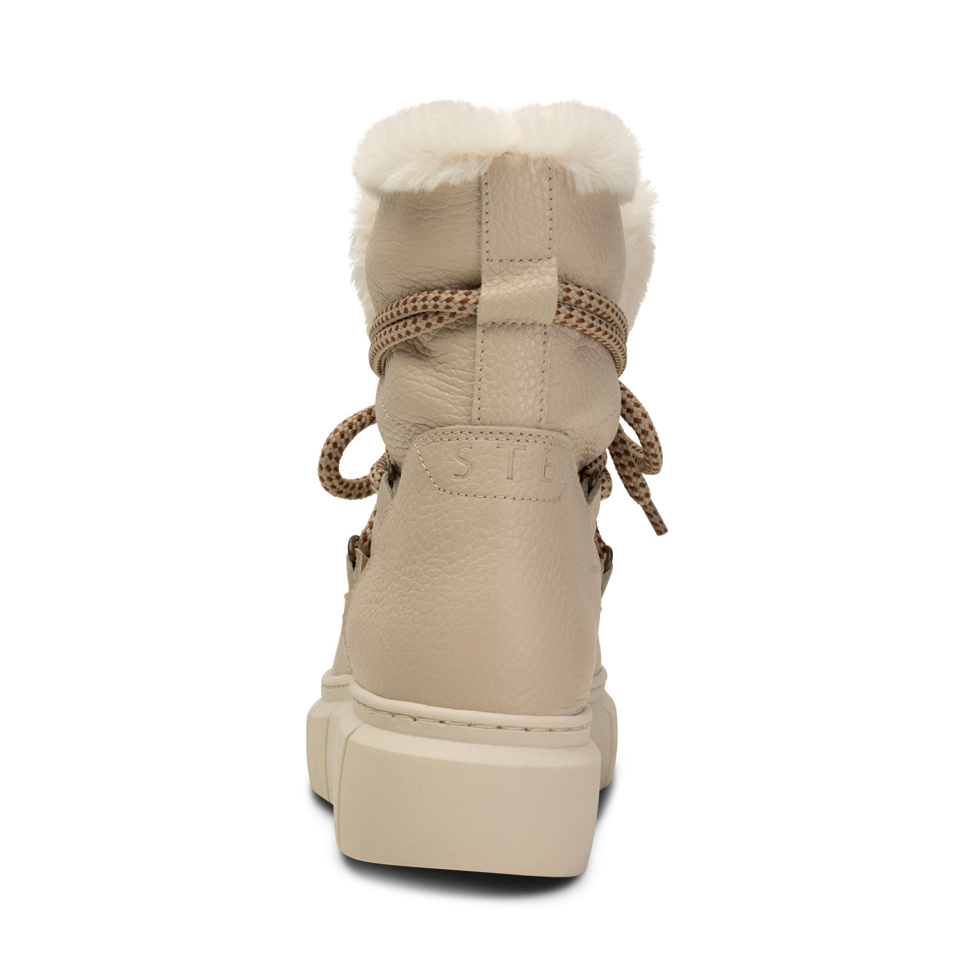 SHOE THE BEAR WOMENS Tove Winterboot Leather Boots 127 OFF WHITE