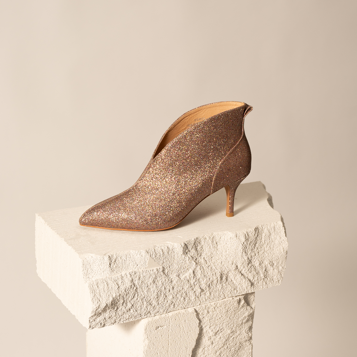 Valentine low bootie glitter MULTI SHOE THE BEAR US