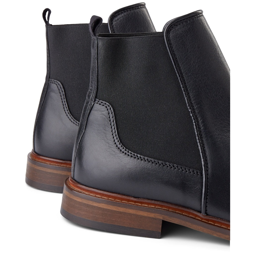 SHOE THE BEAR MENS Wyatt Leather Chelsea Boot Chelsea Boots 110 BLACK