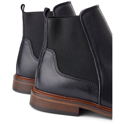 SHOE THE BEAR MENS Wyatt Leather Chelsea Boot Chelsea Boots 110 BLACK