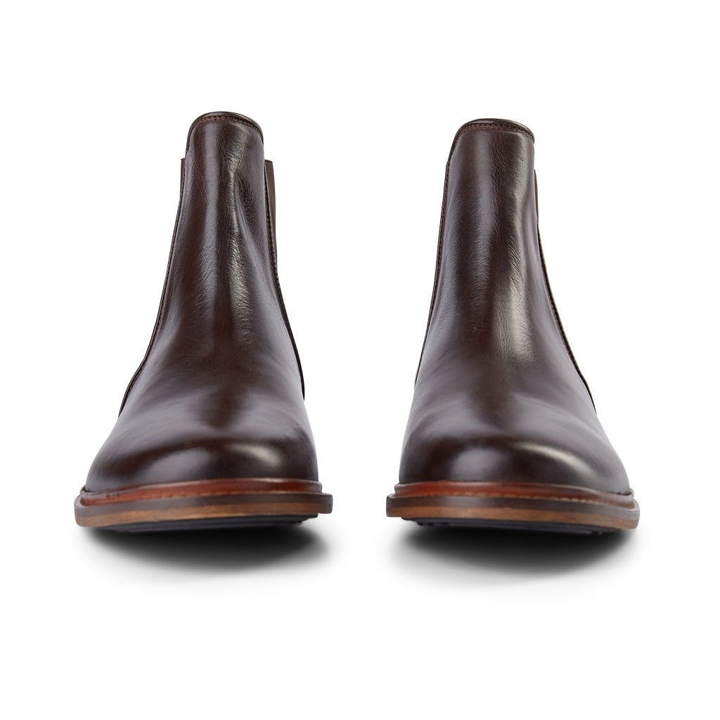 Wyatt Leather Chelsea Boot BROWN SHOE THE BEAR US
