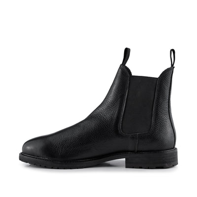 SHOE THE BEAR MENS York chelsea boot leather Boots 110 BLACK