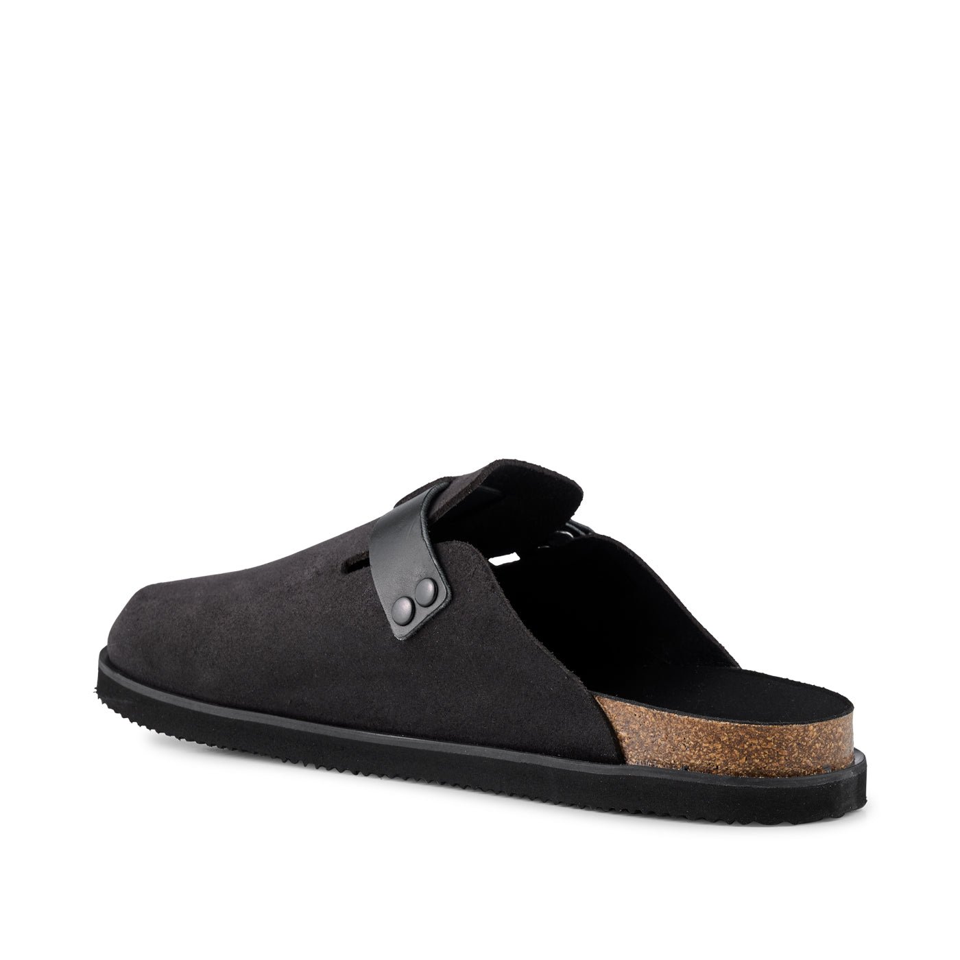 SHOE THE BEAR MENS Able mule suede Sandals 110 BLACK