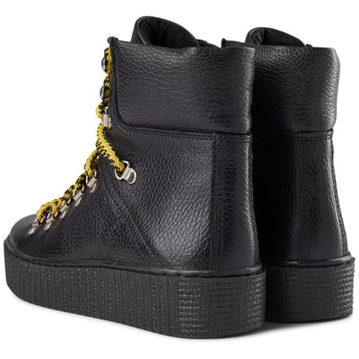 SHOE THE BEAR WOMENS Agda boot leather Boots 111 BLACK / BLACK