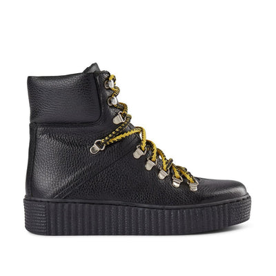 SHOE THE BEAR WOMENS Agda boot leather Boots 111 BLACK / BLACK