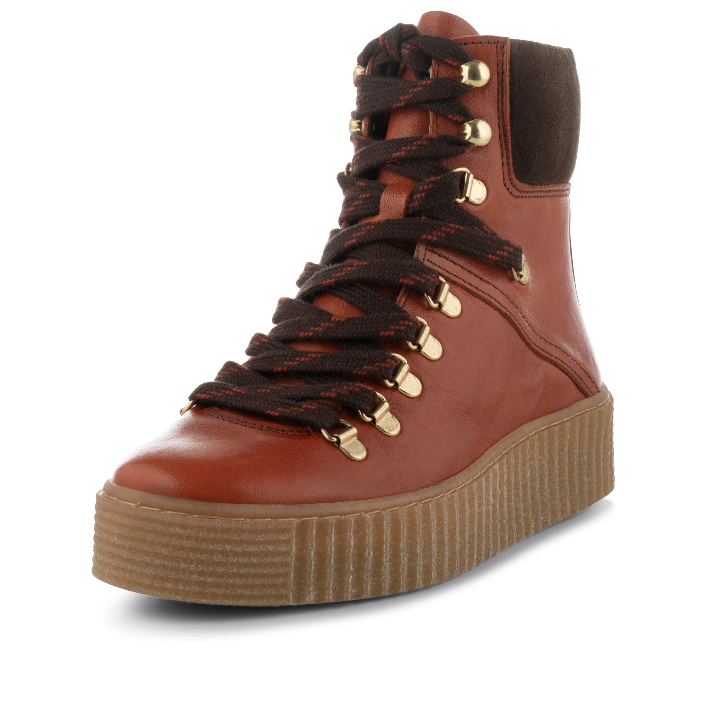 SHOE THE BEAR WOMENS Agda boot leather Boots 134 RED BROWN