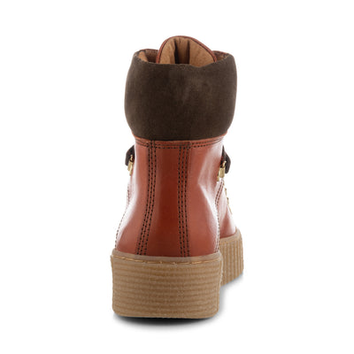 SHOE THE BEAR WOMENS Agda boot leather Boots 134 RED BROWN