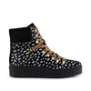 SHOE THE BEAR WOMENS Agda boot suede Boots 113 BLACK / WHITE
