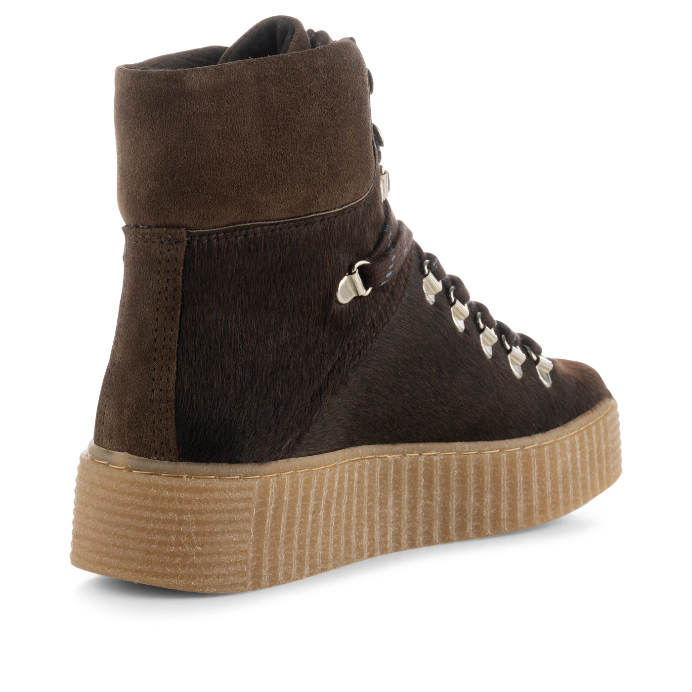 SHOE THE BEAR WOMENS Agda boot suede Boots 872 BROWN PONY