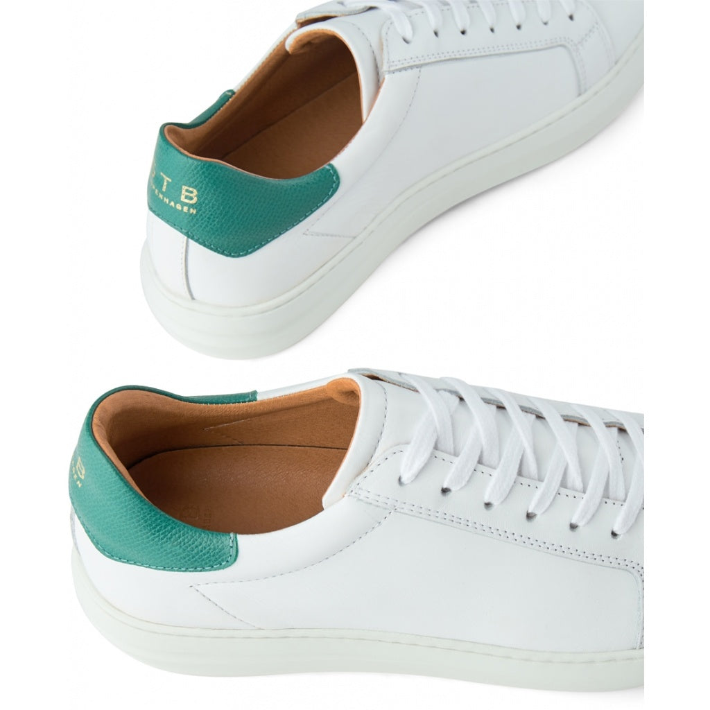 SHOE THE BEAR MENS Aphex sneaker leather Sneakers 125 WHITE / GREEN
