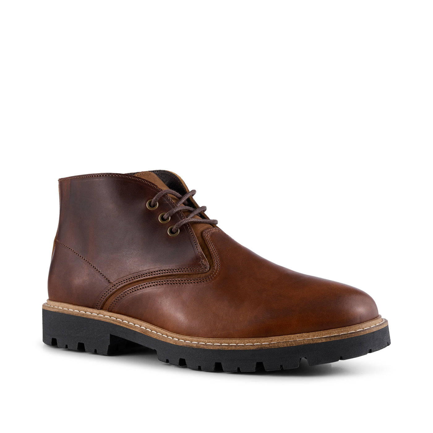 SHOE THE BEAR MENS Arc støvle læder Chukka Boots 135 TAN