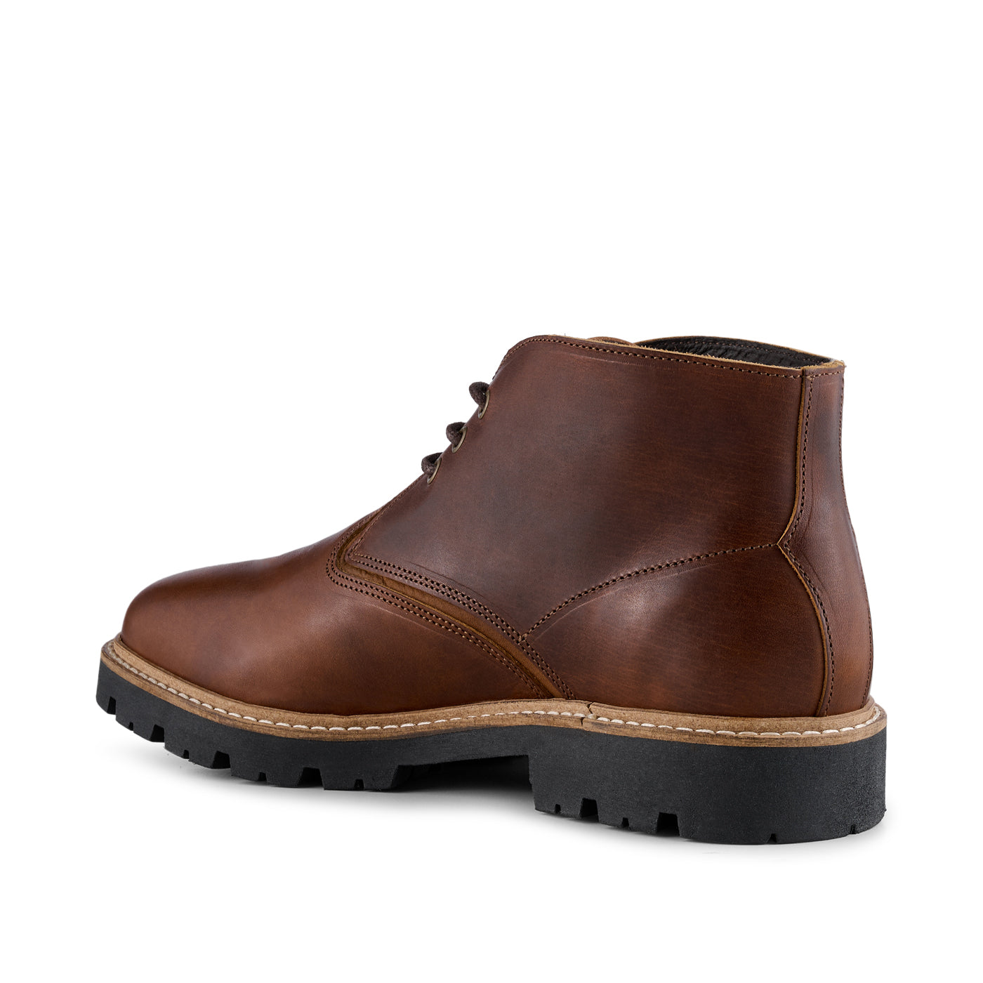 SHOE THE BEAR MENS Arc støvle læder Chukka Boots 135 TAN